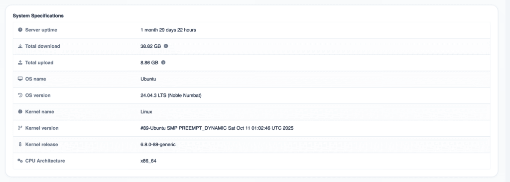 Server monitor Analytics Bryzora1 - bryzora monitoring